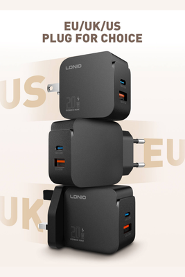 LDNIO Q1 20W Fast Charging Adapter with USB-CA – Original_img_3