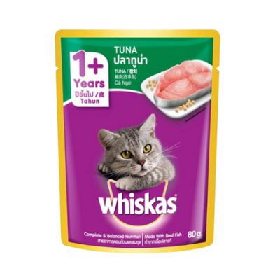 Whiskas Cat Food Pouch Tuna & Whit Fish Flavor_img_0