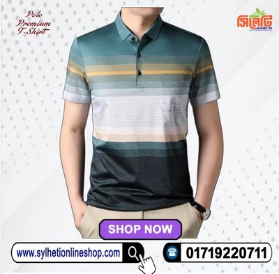 Stylish Half Sleeve Polo T-Shirt (Code: 749700)_img_0
