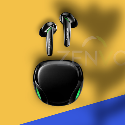 Lenovo XT92 TWS True Wireless Bluetooth Gaming Earbuds – Black Color_img_2