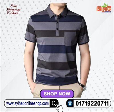 Stylish Half Sleeve Polo T-Shirt (Code: 749800)_img_0