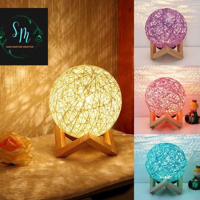 15 cm colorful remote control dimming moon light