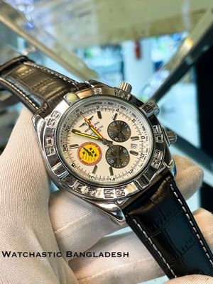 BREITLING CHRONO BLACK BELT WHITE DIAL_img_0