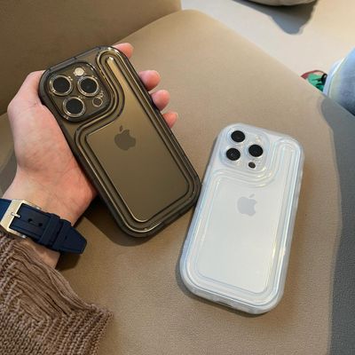 Pearl Color Transparent Case