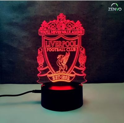 GearUP Acrylic Multicolor Night Lamp Black (Liverpool F.C.)_img_0