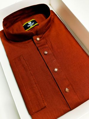 Ajwah Amber Majesty Panjabi for Men - Perfect for Any Occasion_img_2