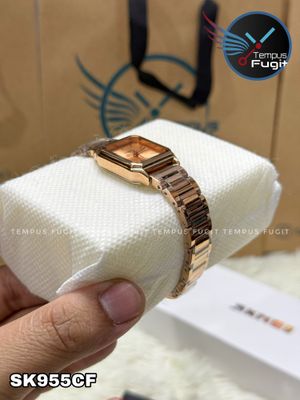 SKMEI 2237 Ladies Chain Watch - Rose Golden Dial- Rose Golden Bezel- Rose Golden Chain- TF Code SK955CF_img_8