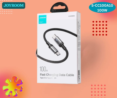 Joyroom S-CC100A10 100W Nylon Type-C To Type-C Cable 1M_img_2