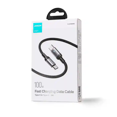 Joyroom S-CC100A10 100W Nylon Type-C To Type-C Cable 1M_img_1