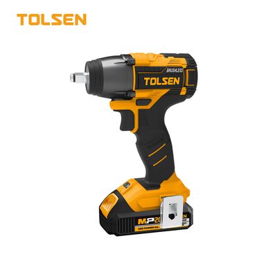 Tolsen 20V Li-ion Brushless Cordless Impact Wrench (Industrial) Model 87258_img_0