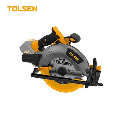 Tolsen Li-Ion Brushless Cordless Circular Saw 20V (Not Included Battery And Charger) Model 87282_img_0
