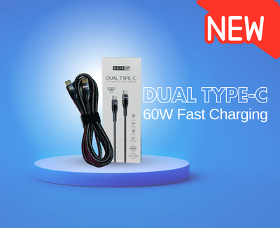 GearUP CC6015 Type-C to C & iPhone 60W PD Fast Charging & Data Cable – 1.5m_img_0