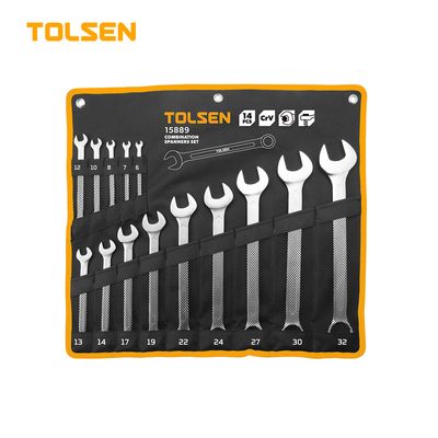 TOLSEN 14Pcs Combination Spanner Set (6-32mm) Model 15889_img_0
