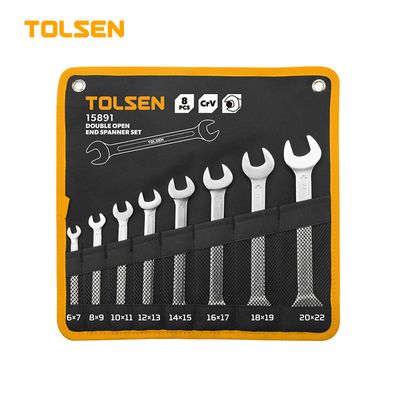 Tolsen 8 pcs Double open end spanner Set Model 15891_img_0