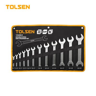 TOLSEN 12pcs Double Open End Spanner Set Model 15165 ( New 15892 )_img_0