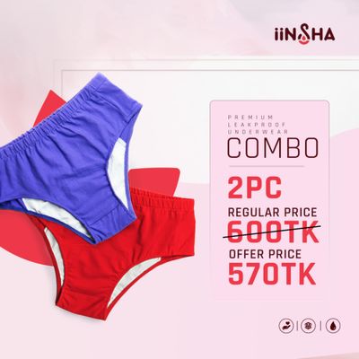 Combo Set of 2pcs Leakproof Underwear_img_0