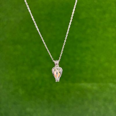 Love Pearl Necklace Gift Box Freshwater Pearl Jewelry_img_2