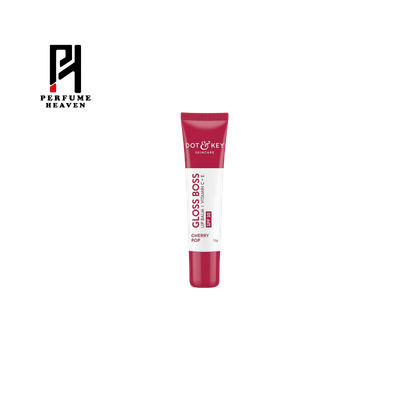 Dot & Key Gloss Boss Vitamin C + E Lip Balm with SPF 30 - Cherry Pop (12gm)_img_0