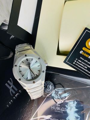 HUBLOT || FULL SILVER || With full package_img_0