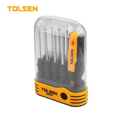 Tolsen 8 in 1 Interchangeable Screwdriver Set with Case Model 20039_img_0