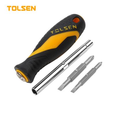 TOLSEN 6 in 1 Interchangeable Screwdriver Set (Philip & Flat) Model 20043_img_0