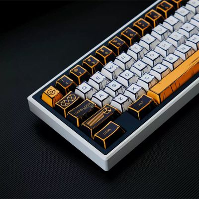 Comic Styled Virtual War PBT 150 Keys Keycaps Set_img_3