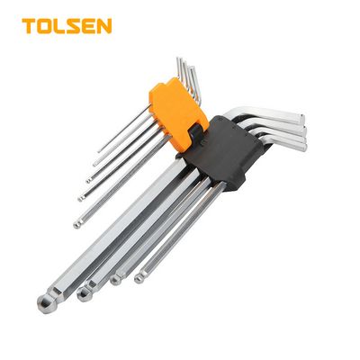 TOLSEN 9pc Torx Long Arm Allen Hex Key Set Model 20056_img_0