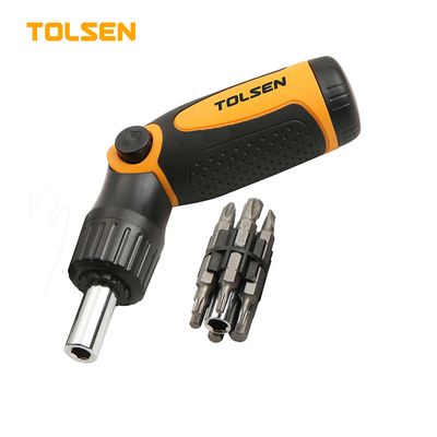 TOLSEN 14 in 1 Ratchet Screwdriver w/ Bit Holder (Philip, Flat & Torx) Model 20040_img_0