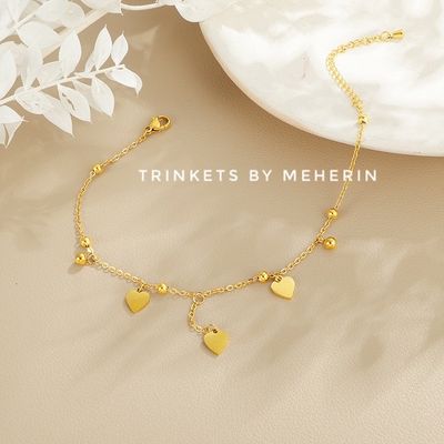 High quality gold plated anklet_img_1
