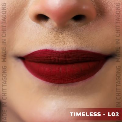 Nirvana Color Liquid Matte Lipstick - Timeless L02_img_1