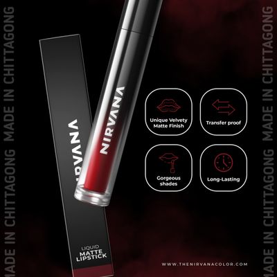 NIRVANA LIQUID MATTE LIPSTICK – LOVE ME L04_img_1