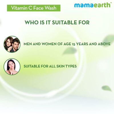 Mamaearth Vitamin C Face Wash with Turmeric – 100ml | - 72859_img_3
