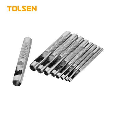 Tolsen Hole Leather Puncher Craft Set (2.5/3/4/5/6/7/8/9/10mm) Model:25093_img_0