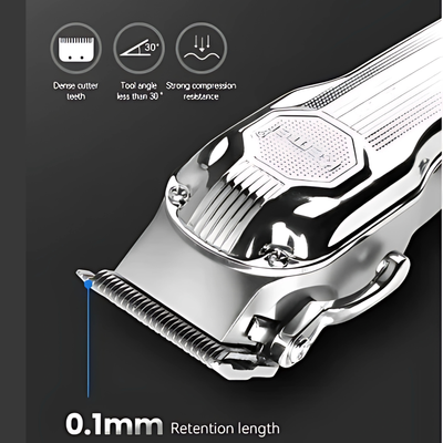 kemei km -517 USB Rechargeable Cordless Hair Trimmer,_img_2