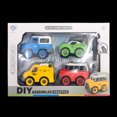 4pcs DIY City Car_img_0