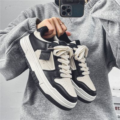 Men's Casual Thick-Soled Sneakers_img_0