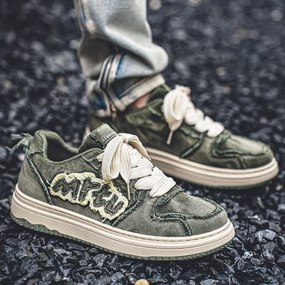 Men's Retro Denim Sneakers._img_2