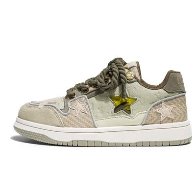 Men's Thick-soled Star Sneakers_img_8