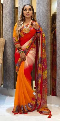 ওয়েলেস সফ্ট সিল্ক শাড়ি ব্লাউজ পিস সহ_img_2