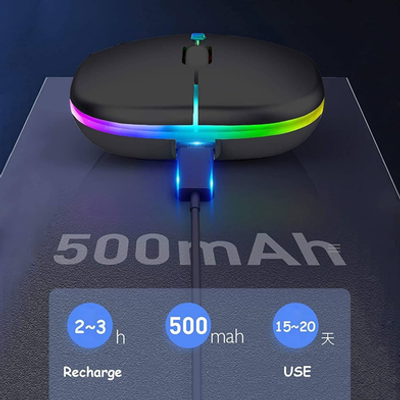 Jeqang- JW-AP02 Bluetooth Wireless Rechargeable LED Mouse_img_2