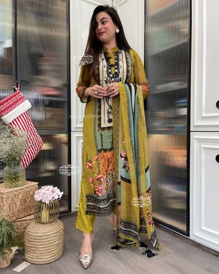 Ziya Digital printed 3 Piece_img_1