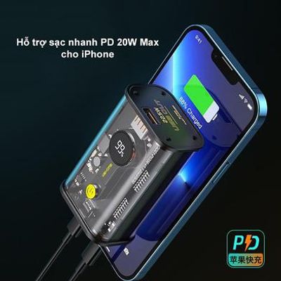 BYZ W89 22.5W 20W Transparent Power Bank 10000mah_img_2