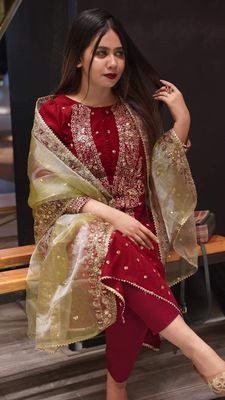 এমব্রয়ডারি রেডিমেড থ্রি পিস_img_1