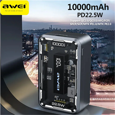 Awei P111K 10000mAh PD 22.5W Portable Power Bank_img_1