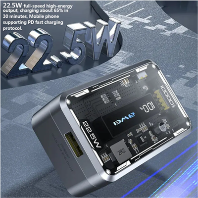 Awei P111K 10000mAh PD 22.5W Portable Power Bank_img_2