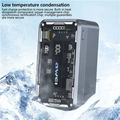 Awei P111K 10000mAh PD 22.5W Portable Power Bank_img_4