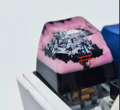 Mount Fuji Artisan Resin Keycap_img_1