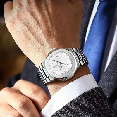 Poedagar 613: The Ultimate Luxury Stainless Steel Watch_img_1