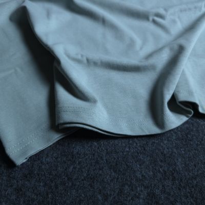 Just Me Bro (Light Stone Blue) - Premim Oversized Drop Shoulder T-shirt_img_10