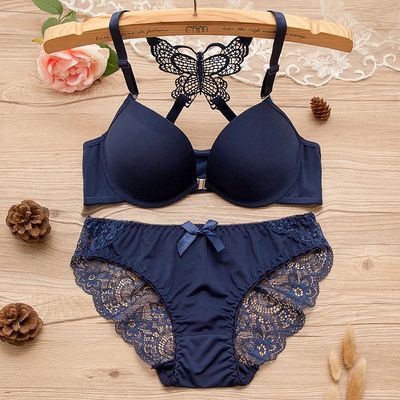 Butterfly printeted undergarment set_img_1